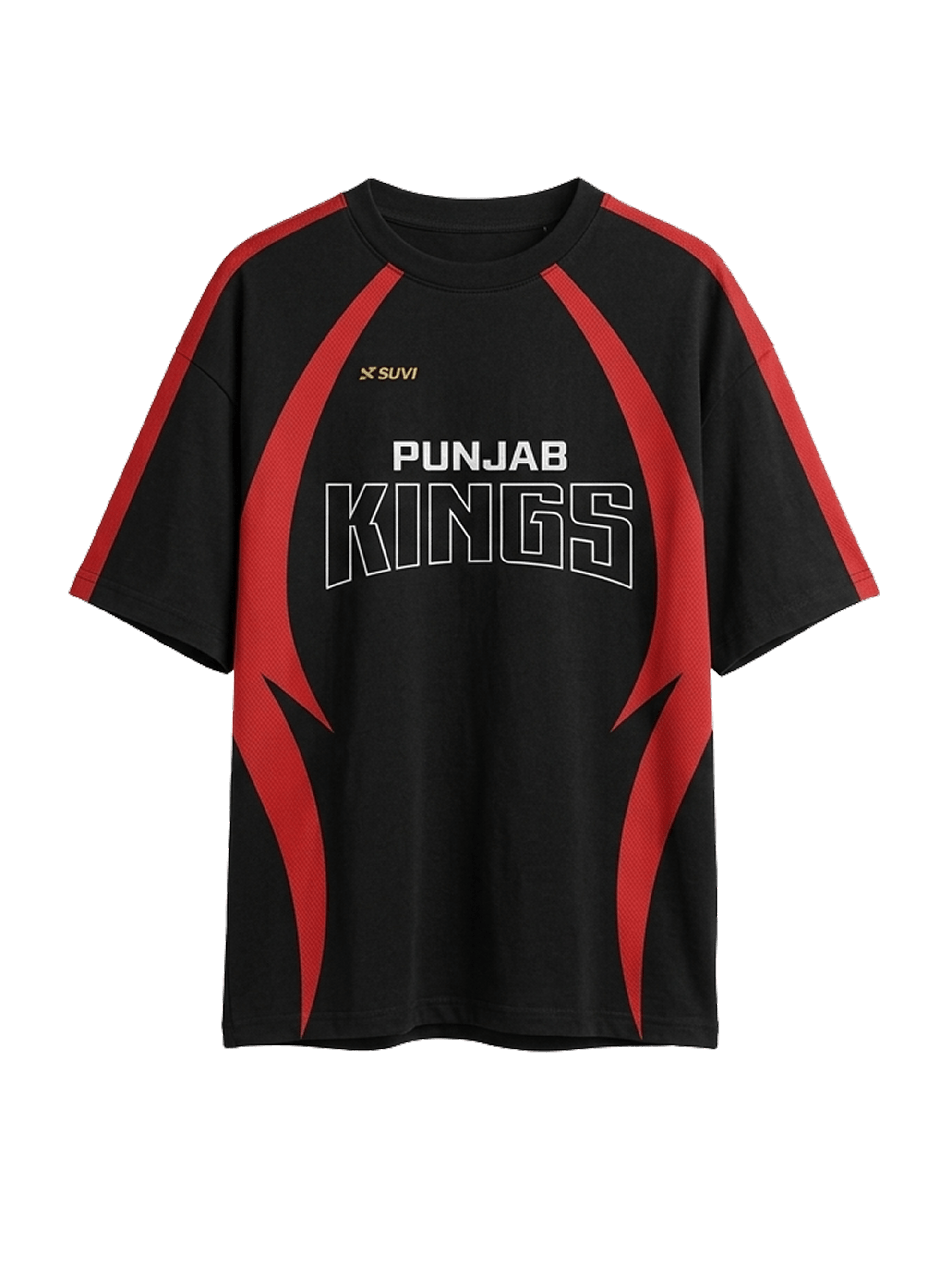 black-red-oversized-tee