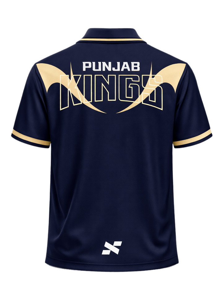 Navy Fan Polo